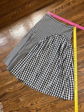Sandy Liang for Target gingham midi skirt size 8
